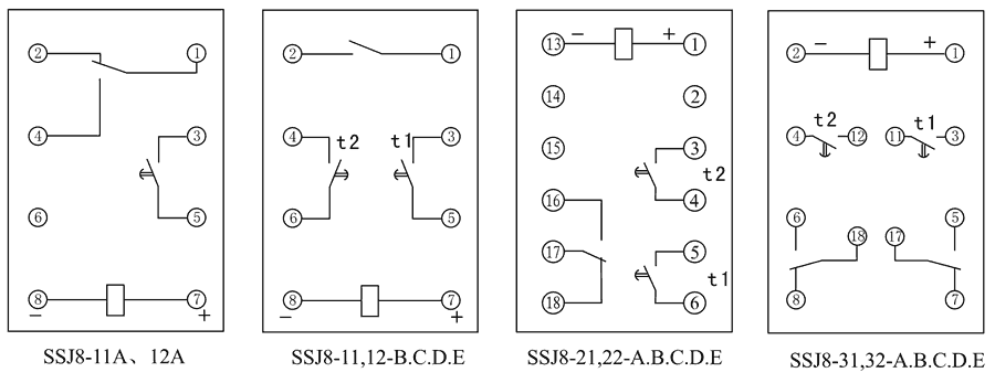 SSJ8-22D内部接线图